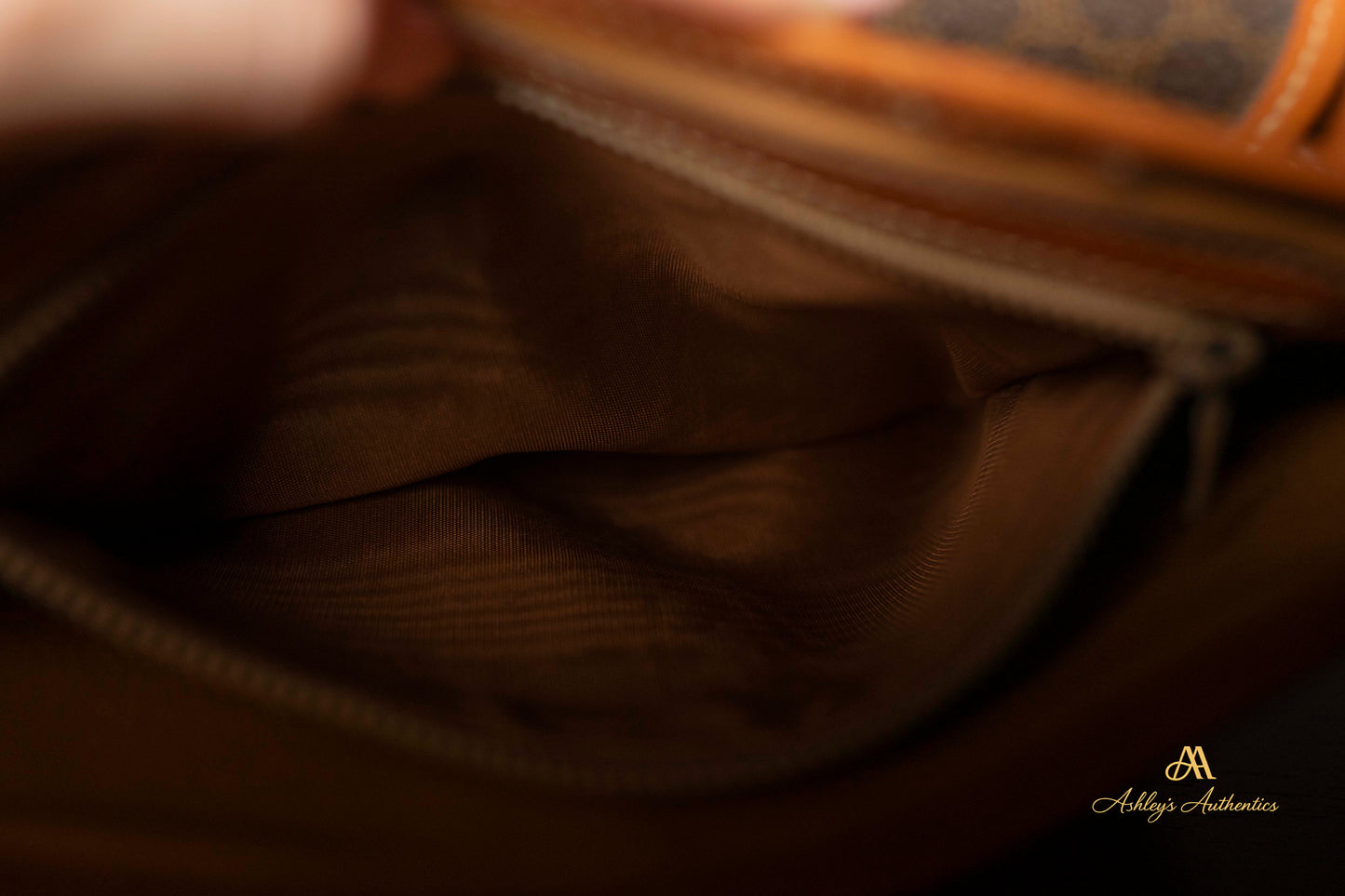 Vintage Celine Leather & Canvas Crossbody