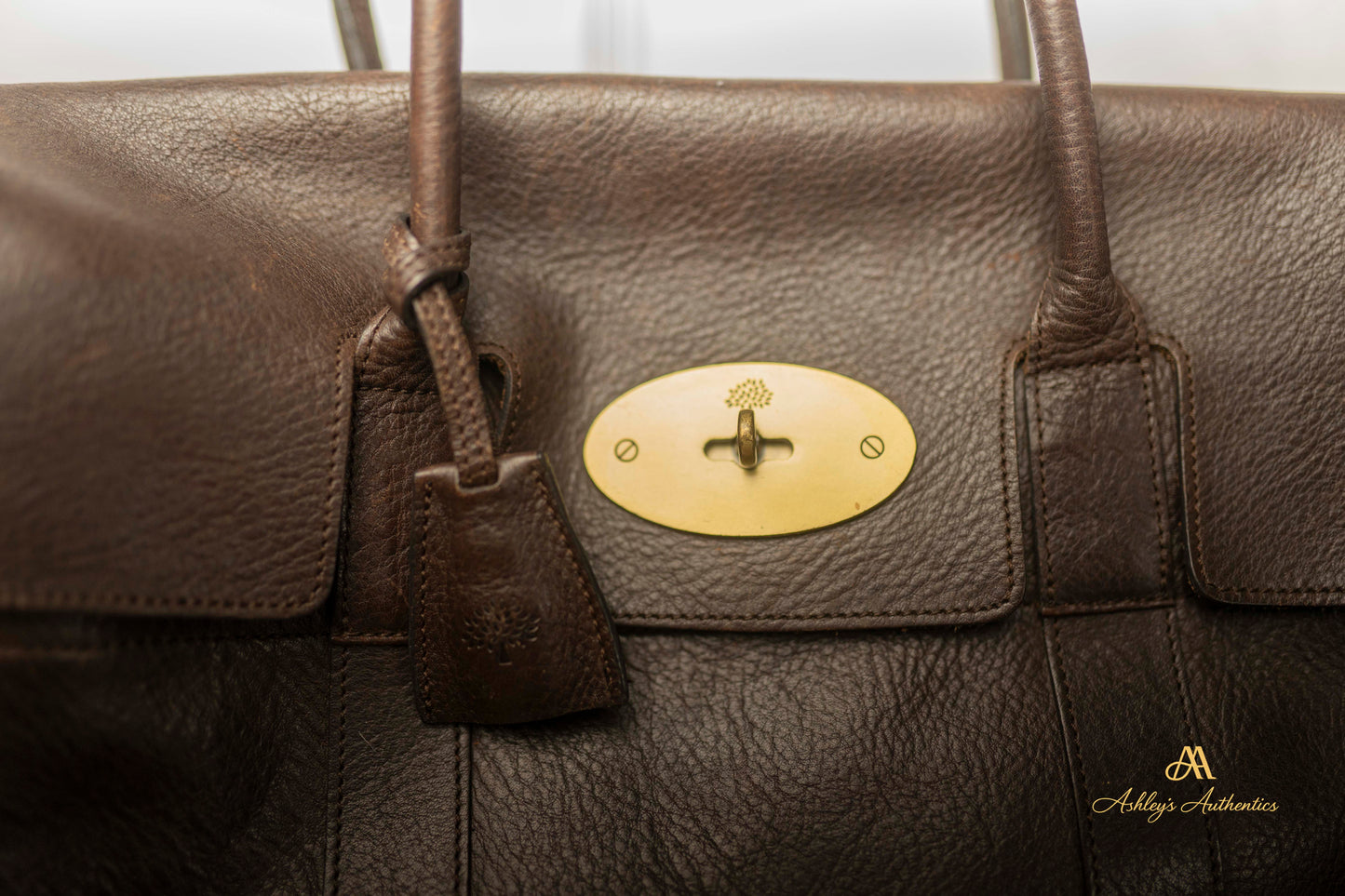 Vintage Mulberry Bayswater Made in England Dark Brown Espresso
