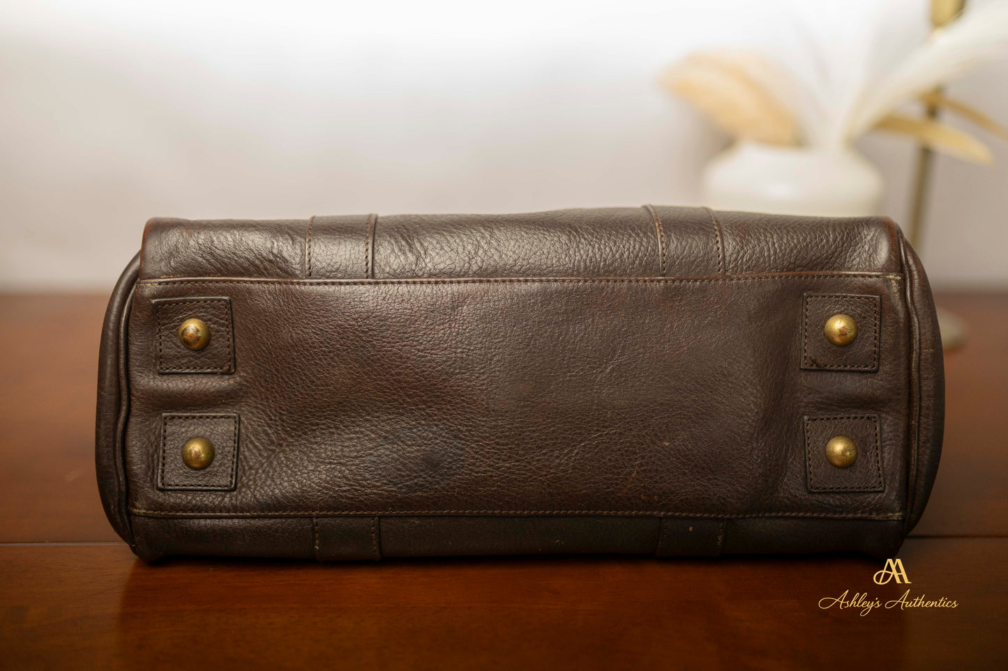 Vintage Mulberry Bayswater Made in England Dark Brown Espresso