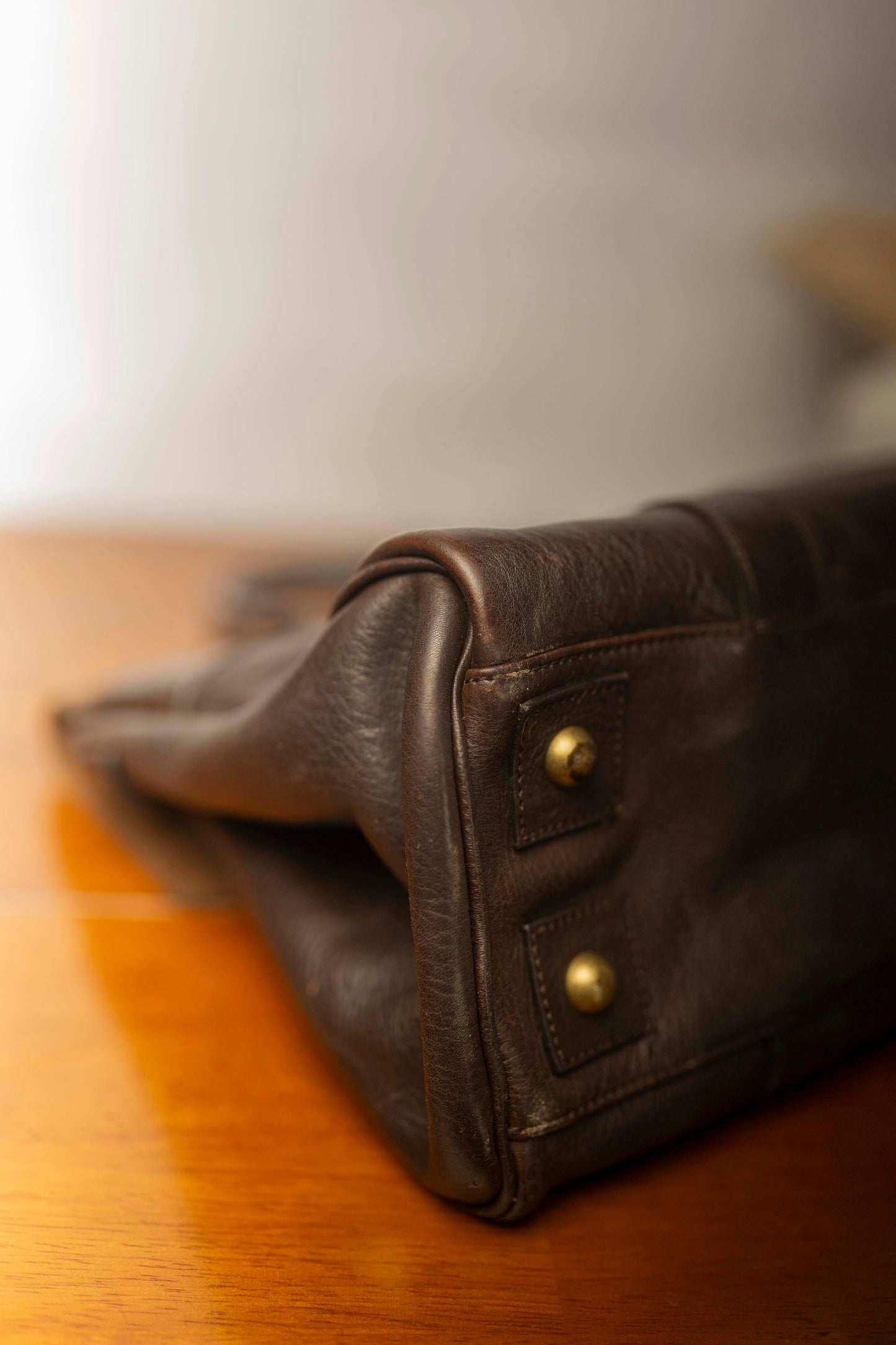 Vintage Mulberry Bayswater Made in England Dark Brown Espresso