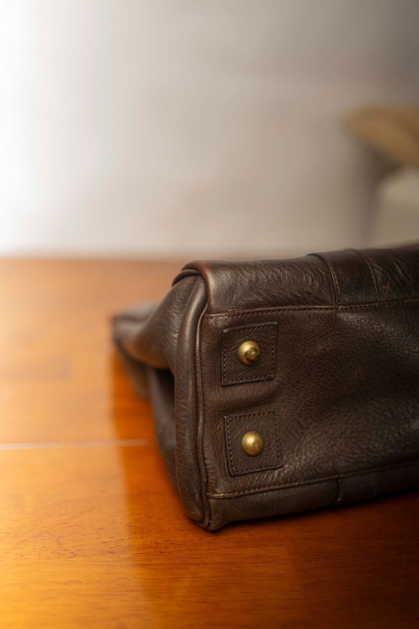 Vintage Mulberry Bayswater Made in England Dark Brown Espresso