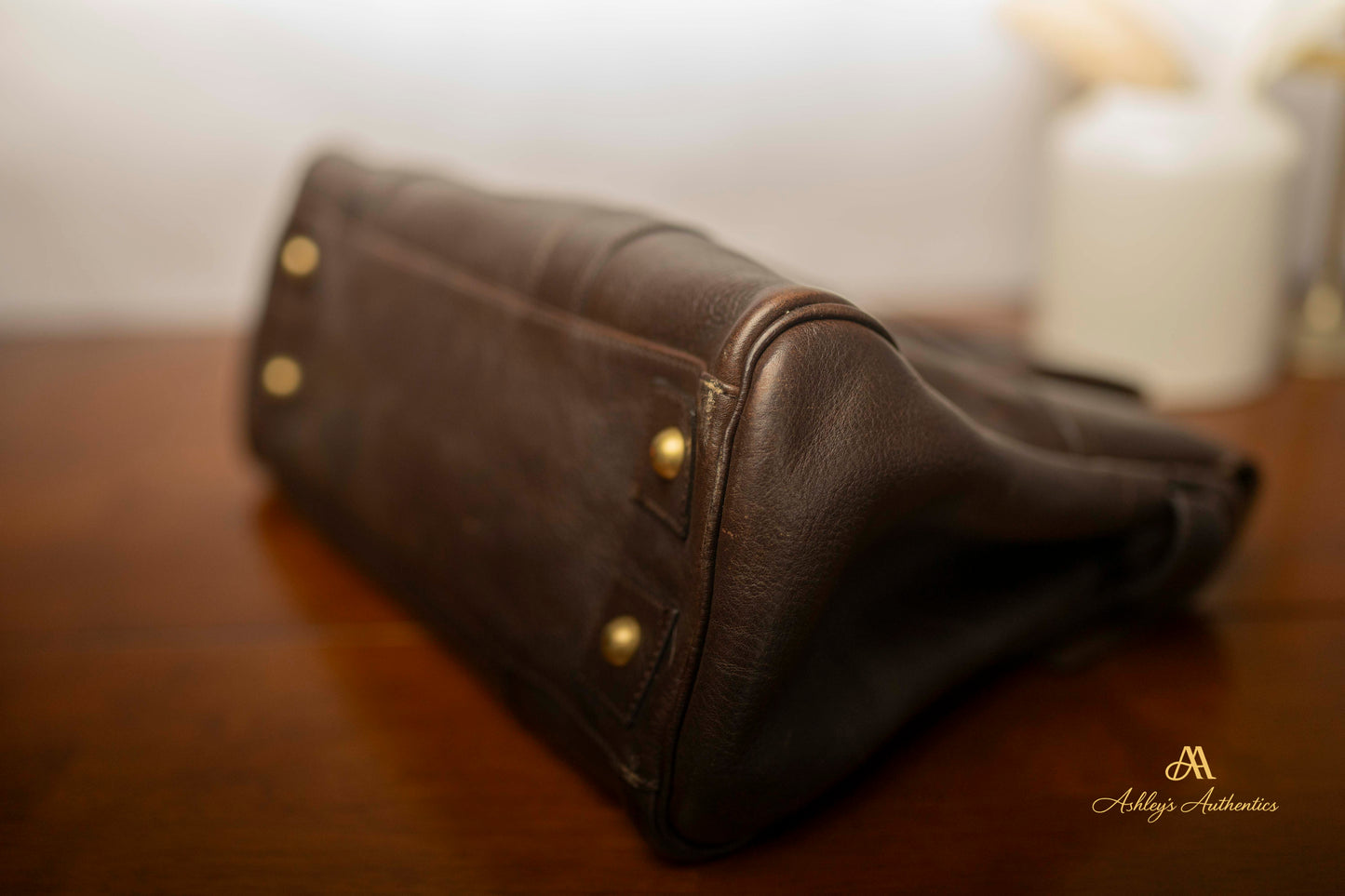Vintage Mulberry Bayswater Made in England Dark Brown Espresso