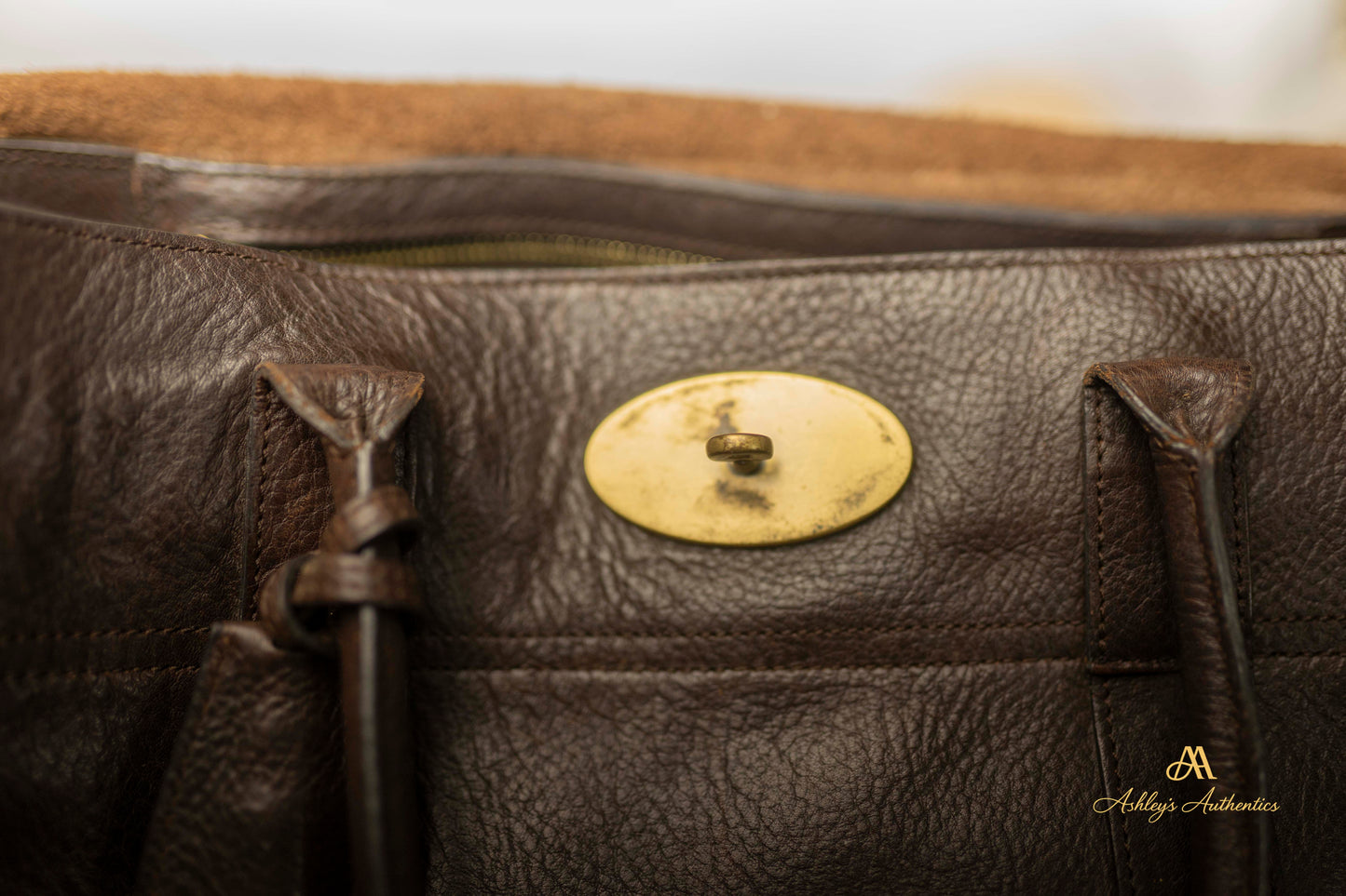 Vintage Mulberry Bayswater Made in England Dark Brown Espresso