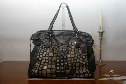 Coach Studded Flagship Ella Leather Bag