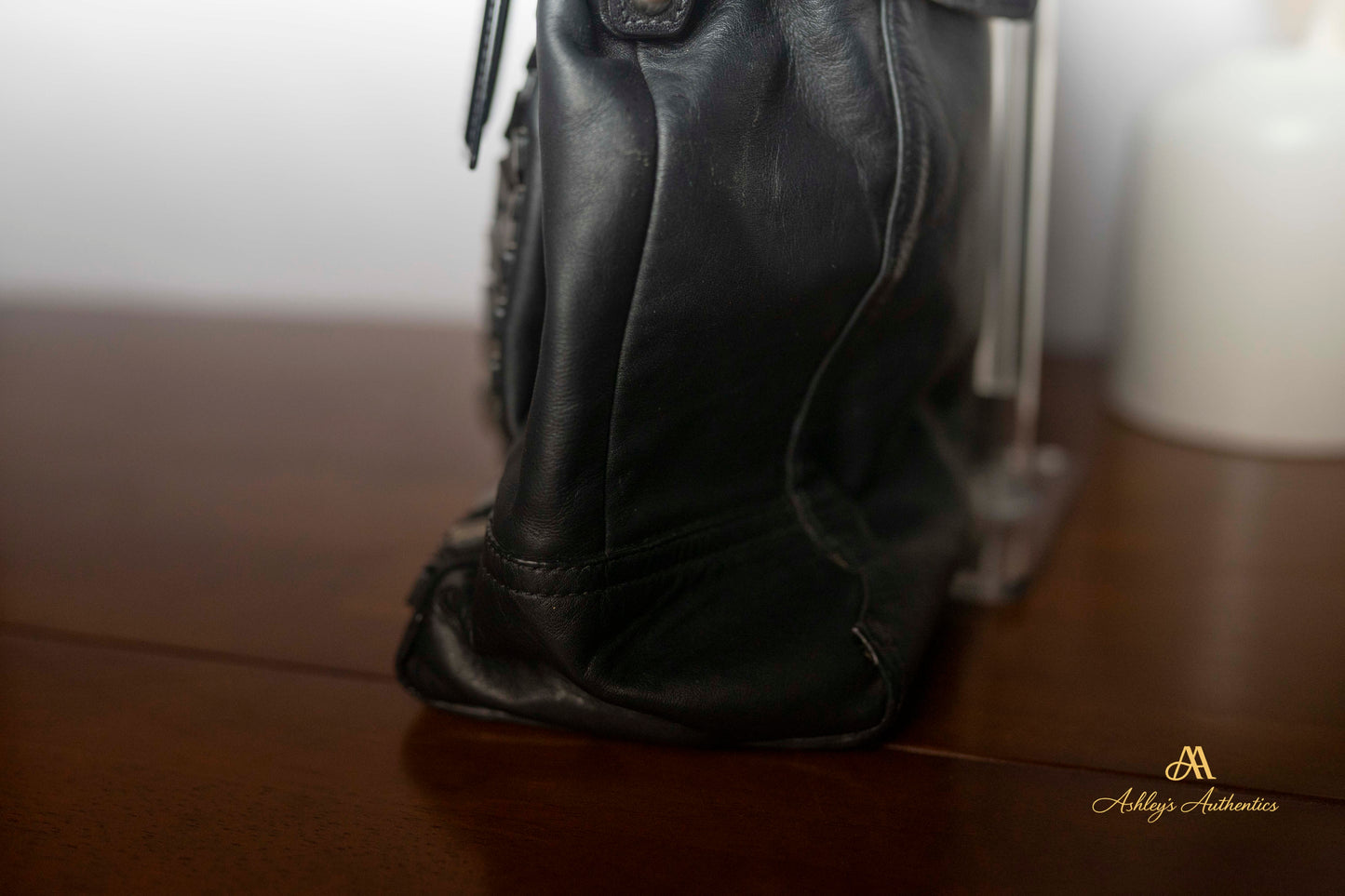 Coach Studded Flagship Ella Leather Bag