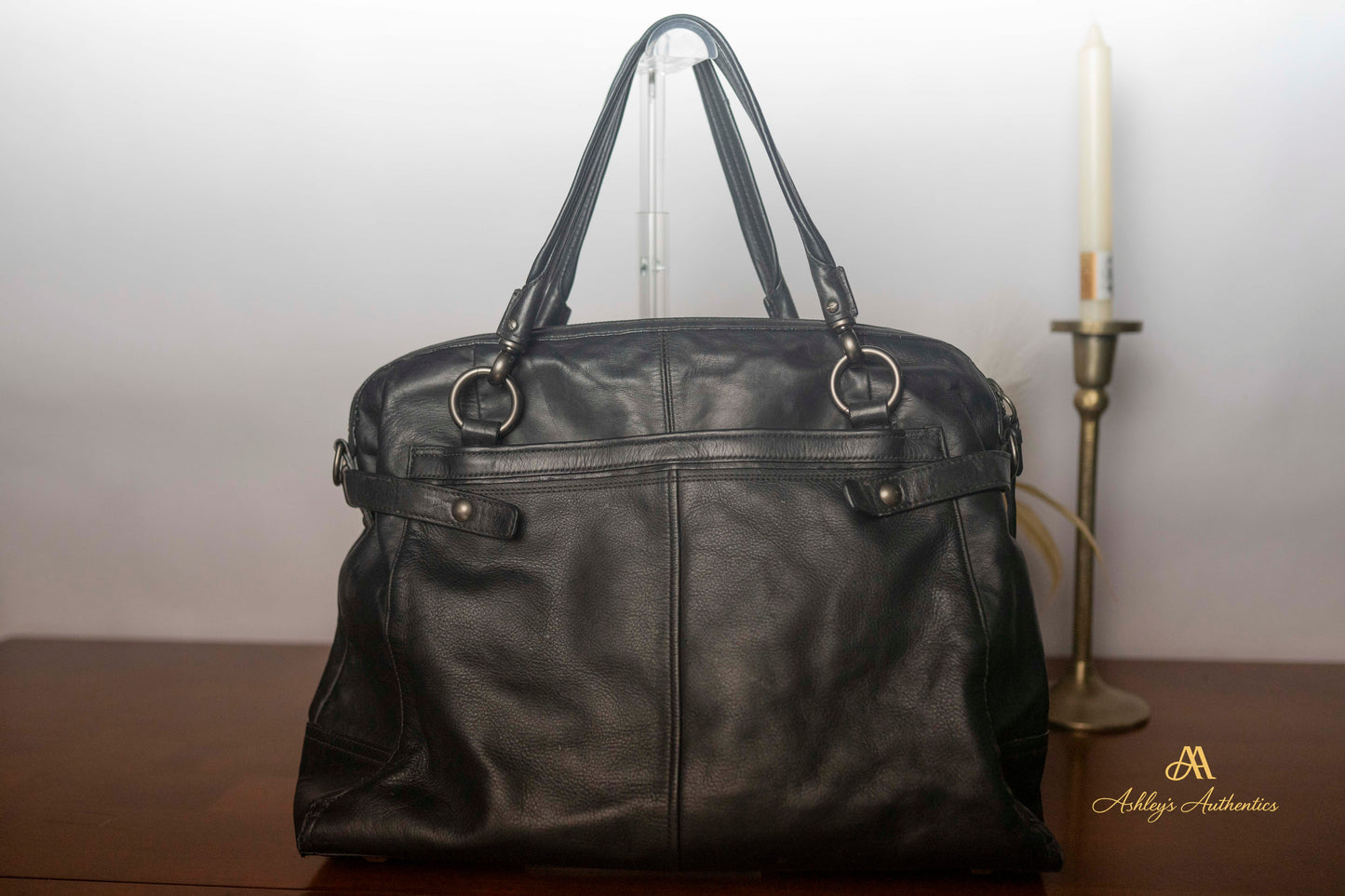 Coach Studded Flagship Ella Leather Bag