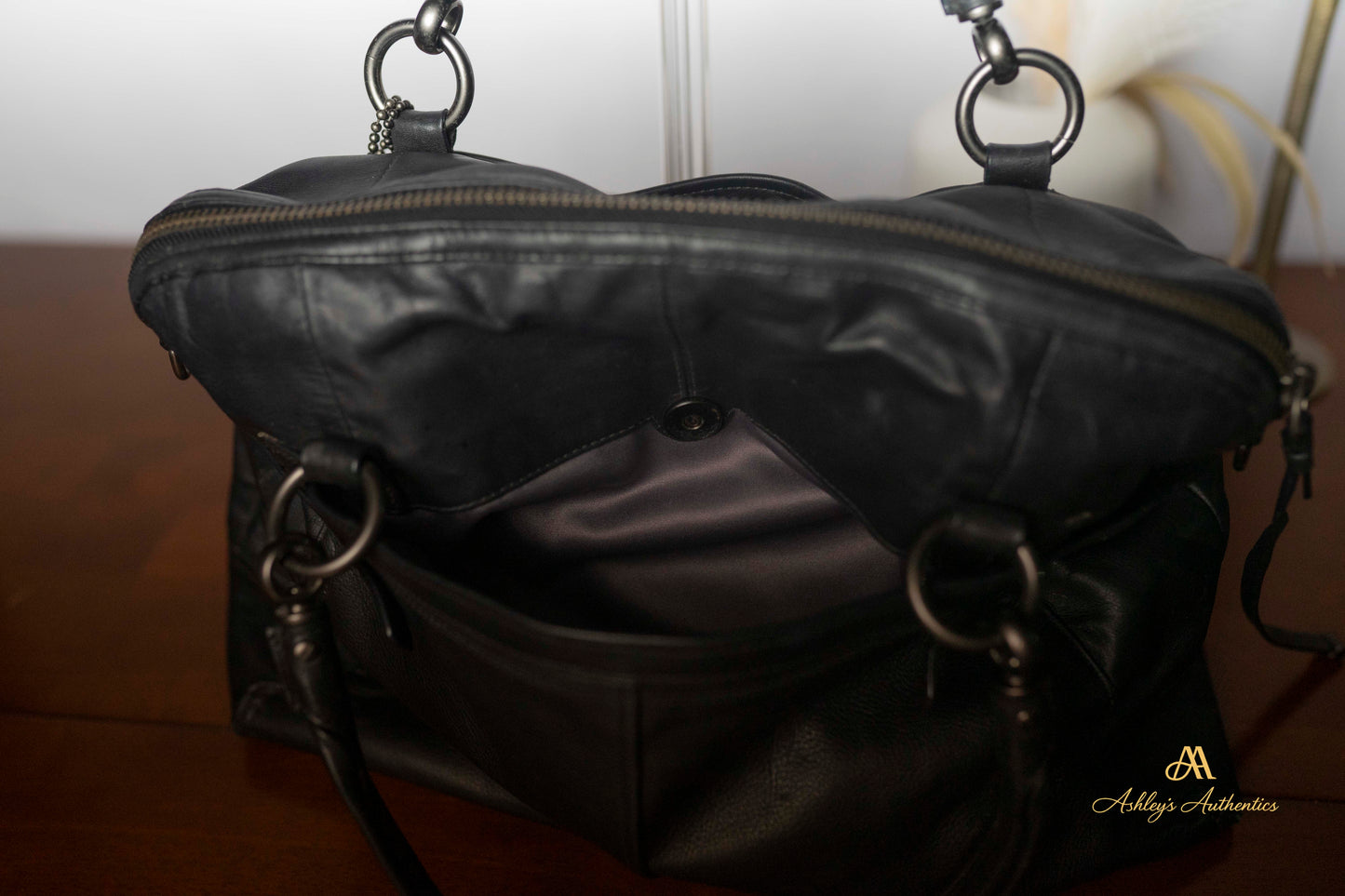 Coach Studded Flagship Ella Leather Bag