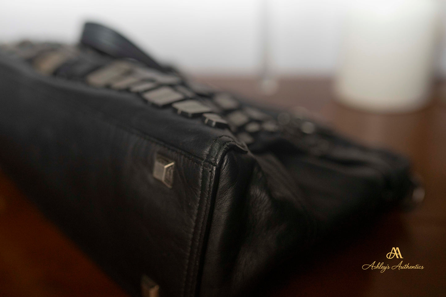 Coach Studded Flagship Ella Leather Bag