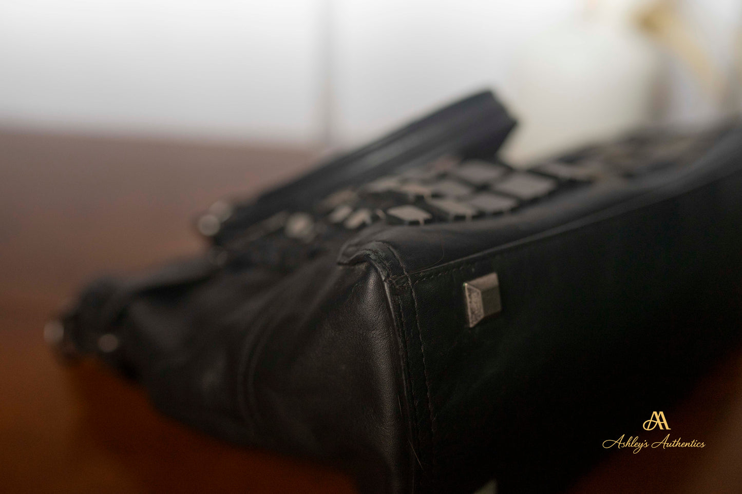 Coach Studded Flagship Ella Leather Bag