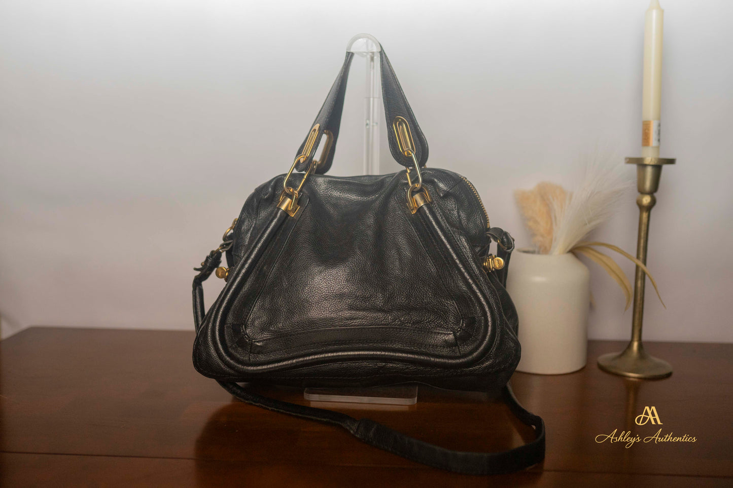 Chloe Paraty Small Black Leather