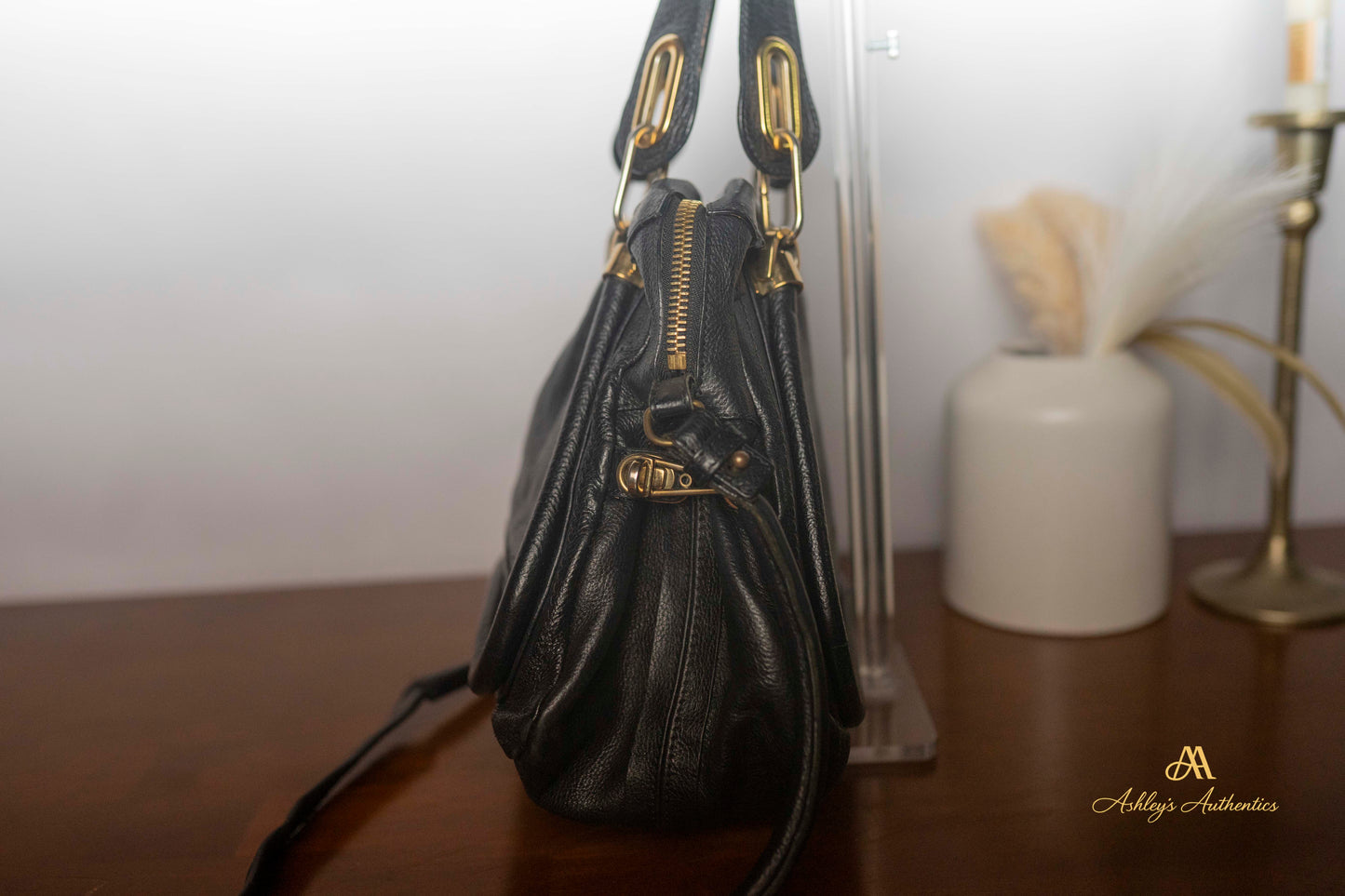 Chloe Paraty Small Black Leather